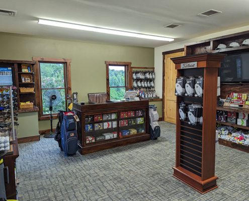 Renovated Golf Shop View