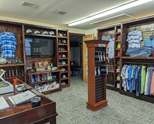 Renovated Golf Shop View